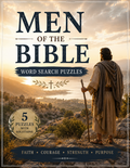 Men of the Bible — Printable Large Print Word Search | Instant Download PDF