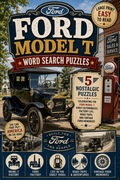 Ford Model T Word Search Puzzles