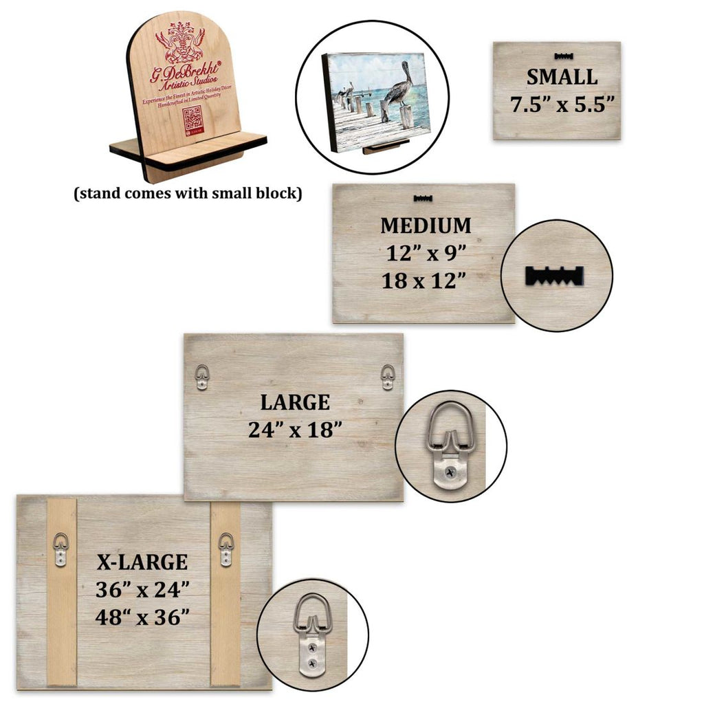 Ahlers Sailboats Wood Wooden Coastal Wall Art by Nature Wonders - Coastal Sea-Life Decor - 95259B