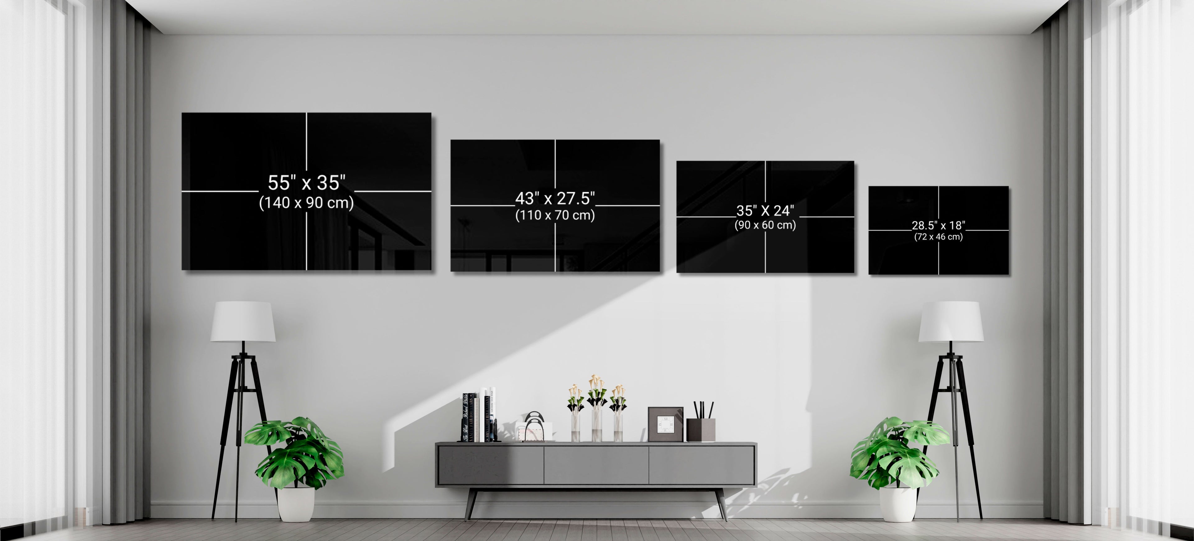 Sailing Glass Wall Art || Designer Collection